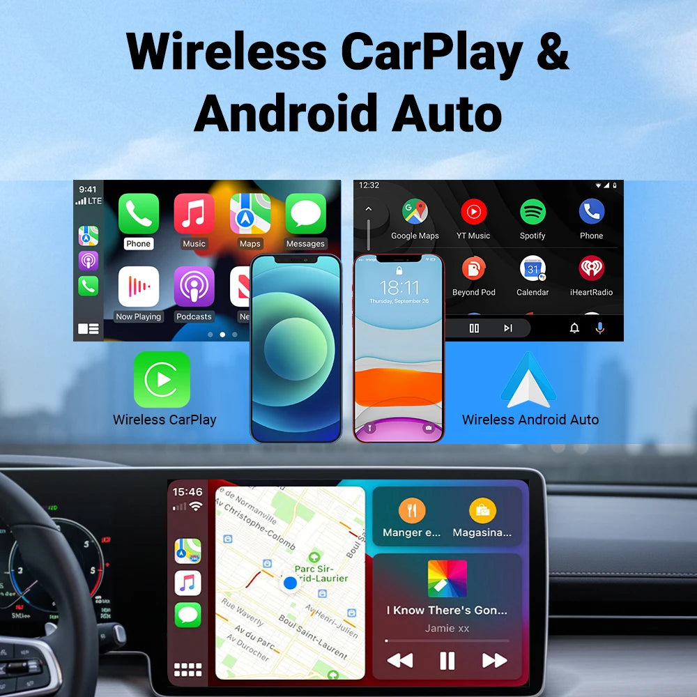 Wireless CarPlay & Android Auto Adapter