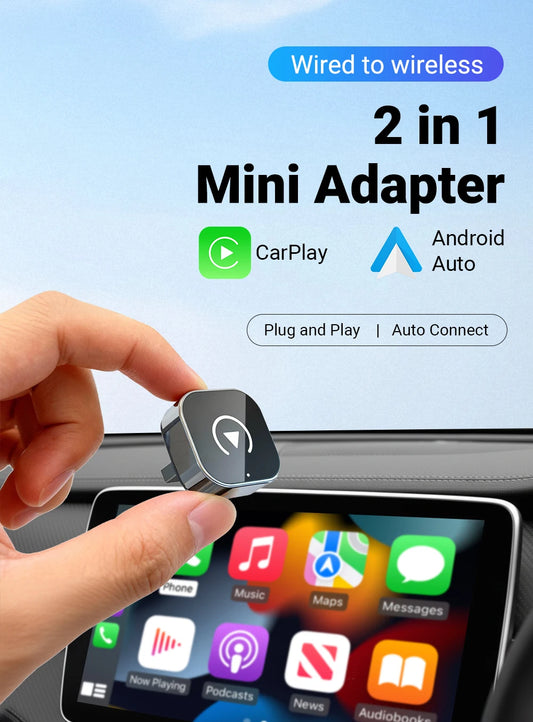Wireless CarPlay & Android Auto Adapter